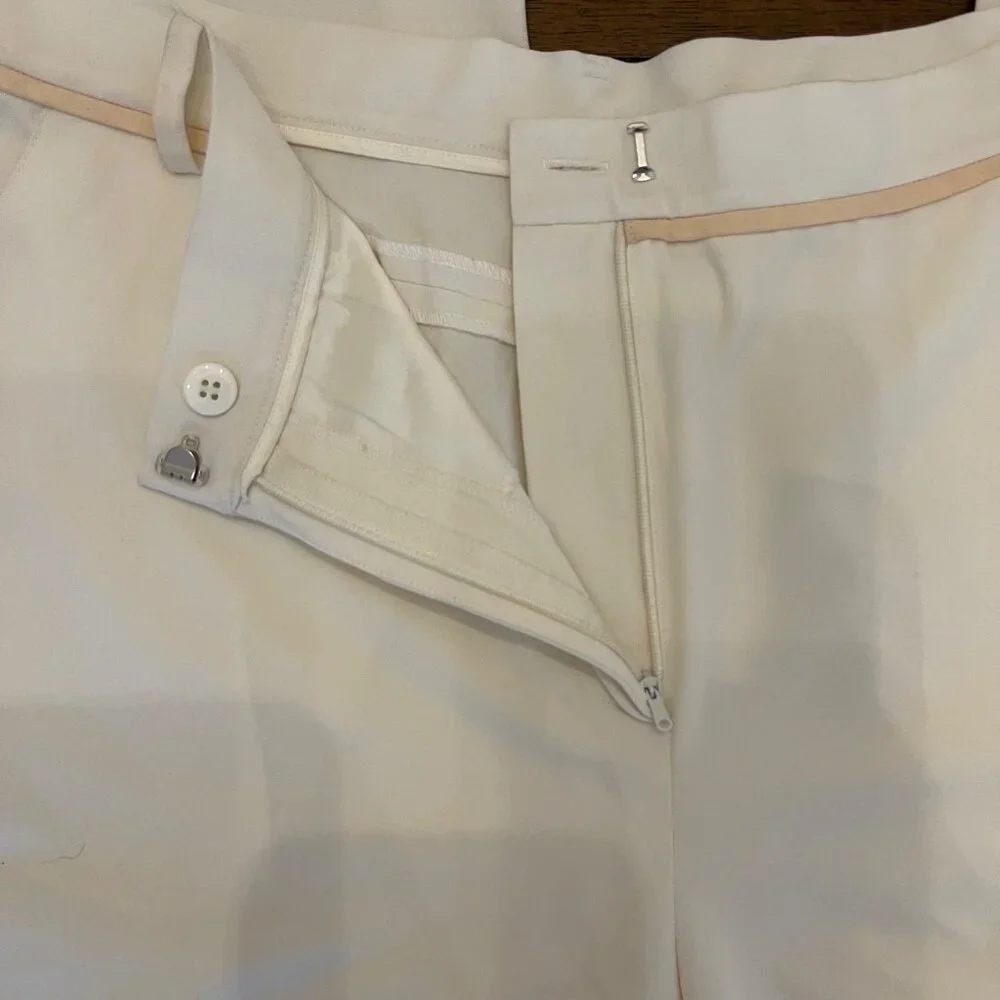 NWT MAG Women's Tapered Trousers Alabaster Cream Size 12 NEW - Picture 5 of 12